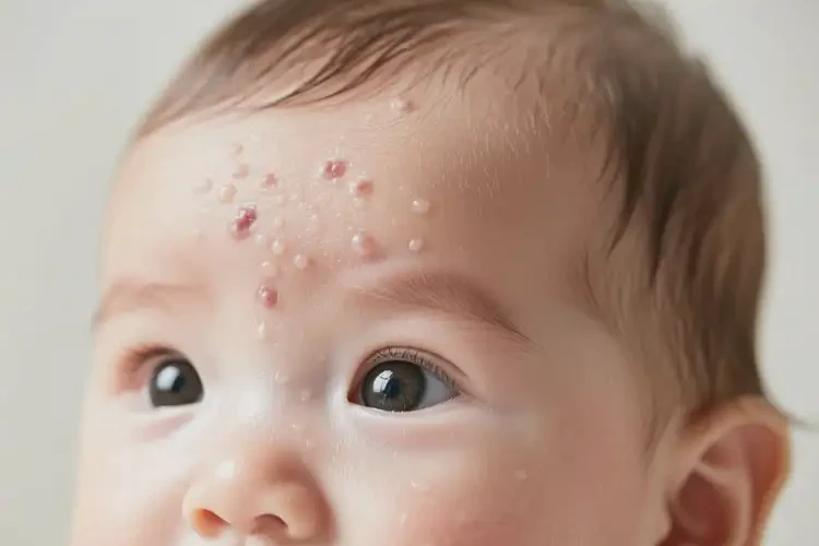 嬰兒臉上偶爾長濕疹可不可以徹底自愈(圖3)