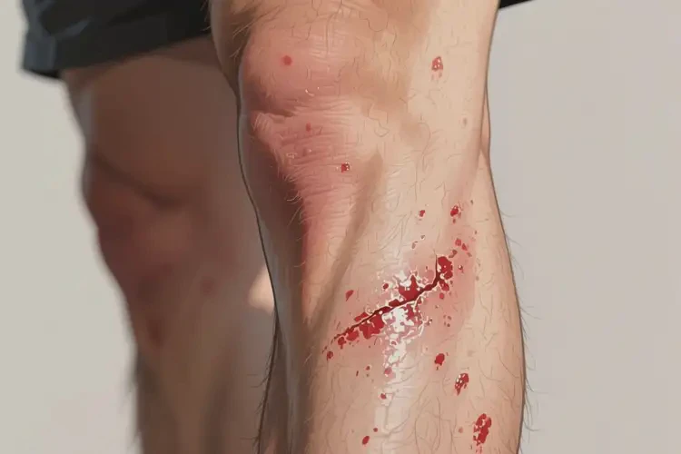 男生小腿上出現(xiàn)濕疹不管它會(huì)自己自愈嗎(圖4)