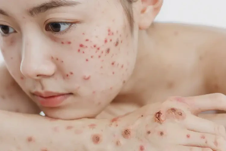 女生全身容易長(zhǎng)濕疹不管它會(huì)自己自愈嗎(圖4)