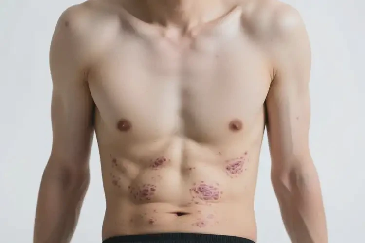 男人肚子上長濕疹可不可以徹底自愈(圖3)