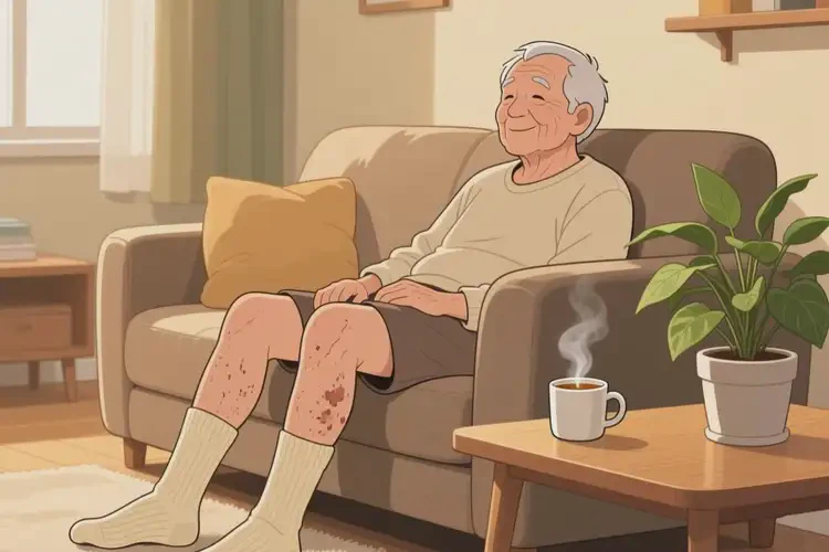 老年人小腿上容易起濕疹能夠徹底治愈嗎(圖3)