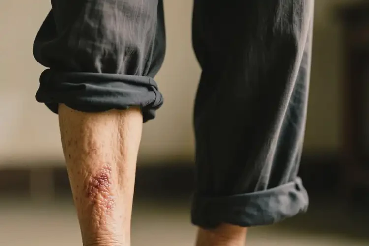 老年人小腿經(jīng)常長濕疹不管它會自己痊愈嗎(圖2)