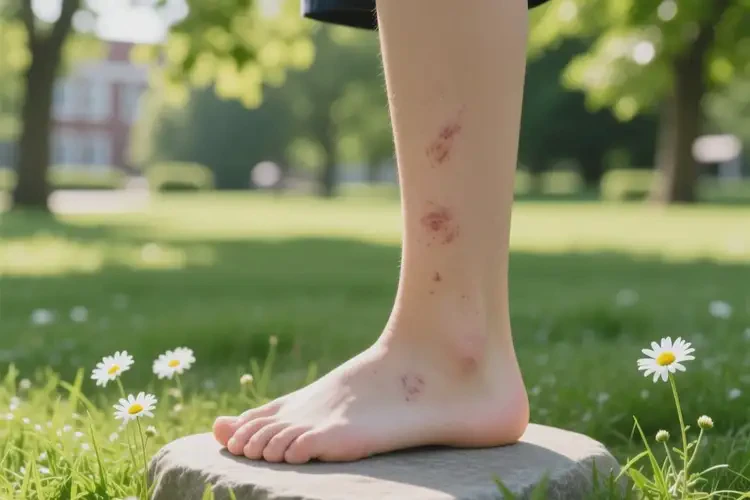 大學(xué)生腳上長濕疹可以徹底自愈嗎(圖4)