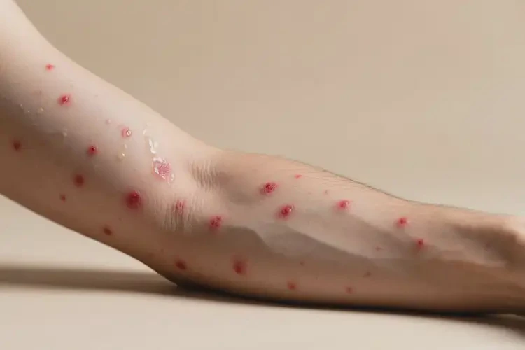 男性手臂偶爾長濕疹不管它會自己痊愈嗎(圖3)