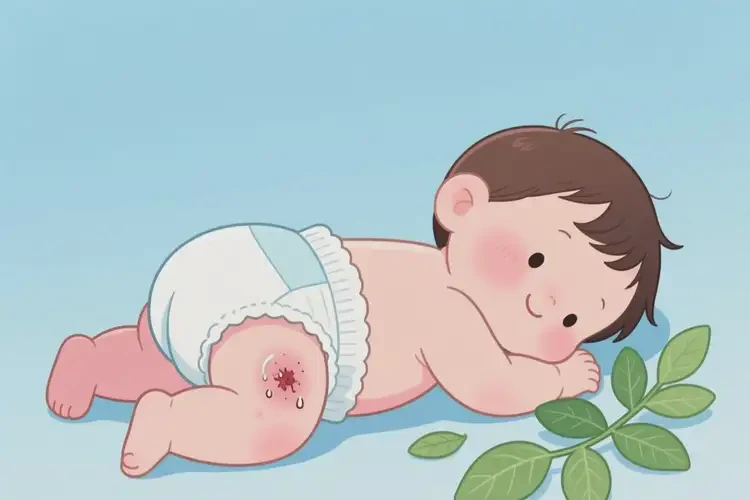 兒童屁股上長(zhǎng)濕疹不管它會(huì)自己好嗎(圖3)