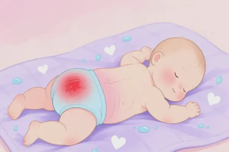 孩子屁股出濕疹不管它會自己痊愈嗎(圖1)