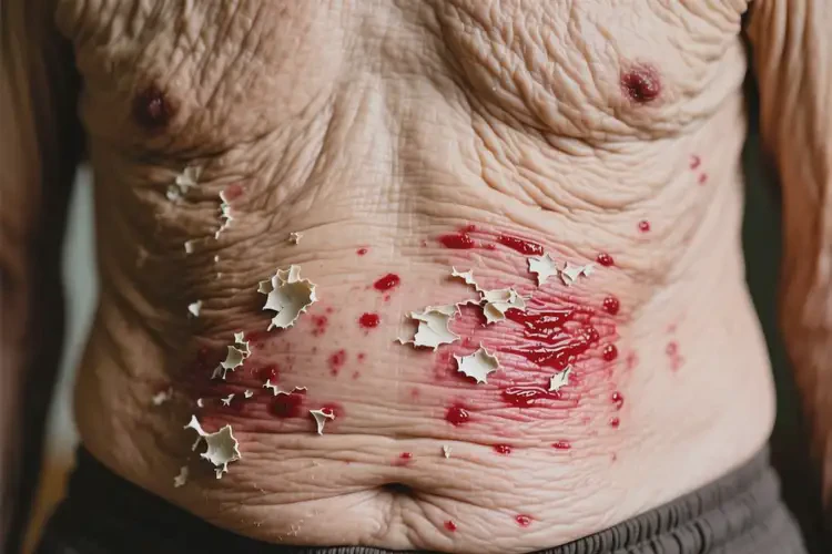 老年人肚子容易長(zhǎng)濕疹不管它會(huì)自己自愈嗎(圖2)