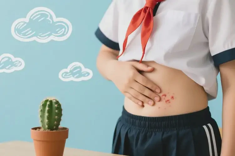 中學(xué)生肚子經(jīng)常起濕疹能靠自己自愈嗎(圖3)