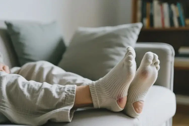 老人腳上經(jīng)常起濕疹能靠自己自愈嗎(圖1)