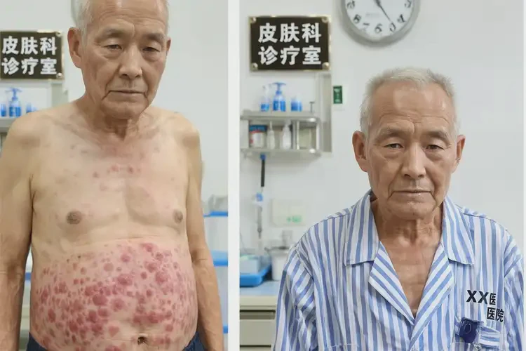高齡老人肚子經(jīng)常長(zhǎng)濕疹可不可以徹底自愈(圖1)