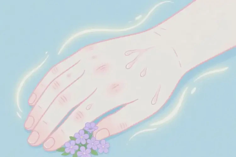 产妇手上偶尔起湿疹不管它会自己痊愈吗(图2)