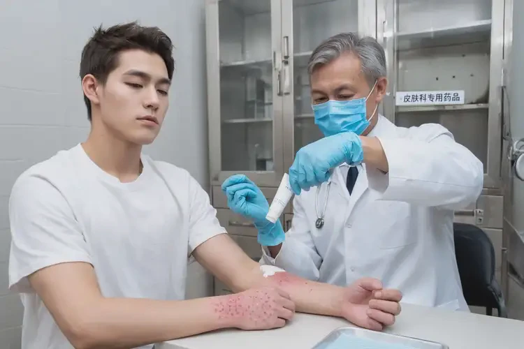 男生身上出現(xiàn)濕疹能靠自己自愈嗎(圖3)