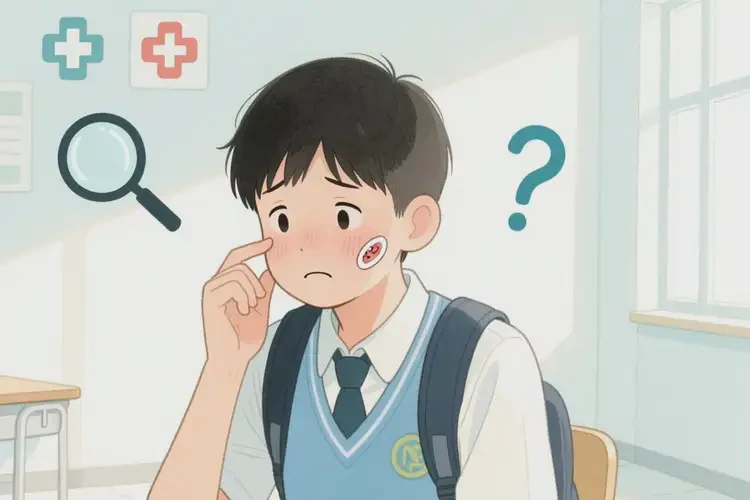 中學(xué)生面部經(jīng)常長(zhǎng)濕疹不管它會(huì)自己痊愈嗎(圖4)