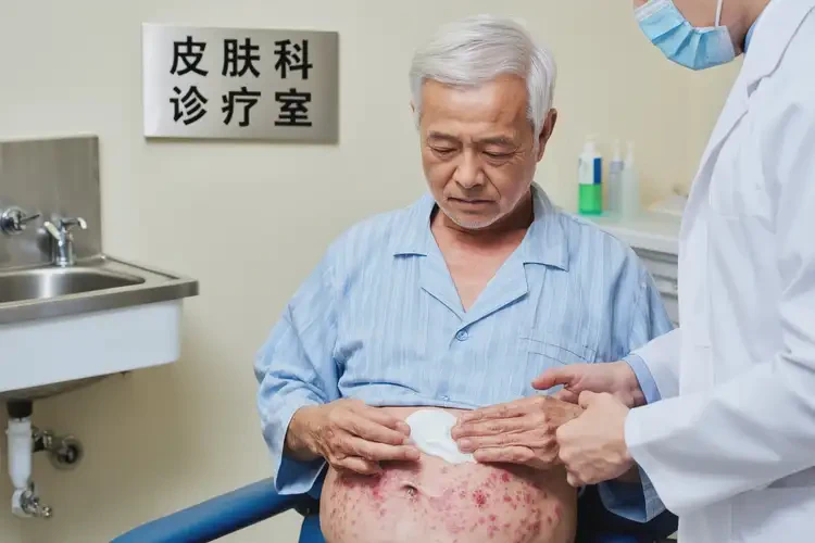 老年人肚子上經(jīng)常長濕疹能徹底自愈嗎(圖2)