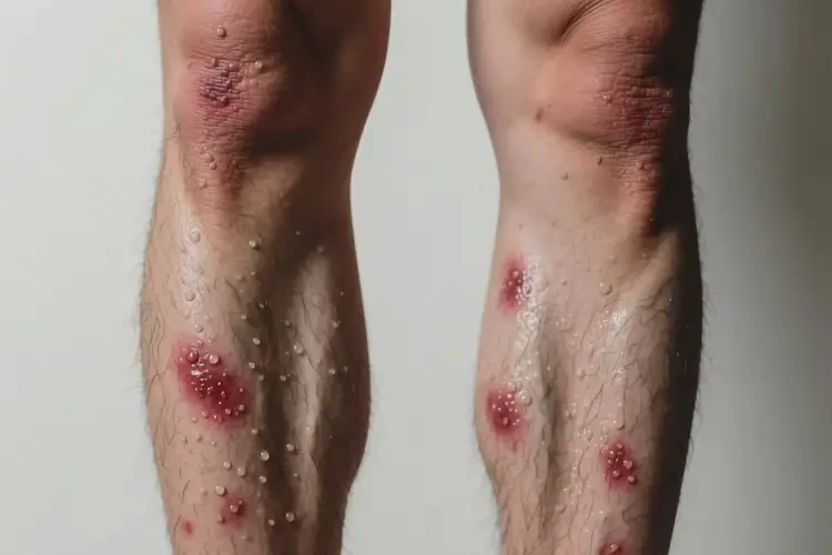 男性小腿上經(jīng)常起濕疹不管它會自己自愈嗎(圖2)