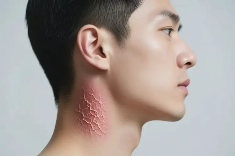 男性脖子有濕疹能徹底自愈嗎(圖2)