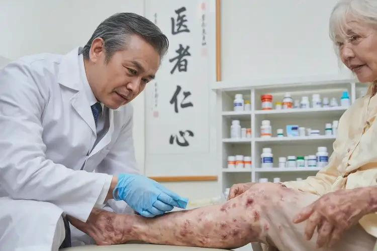 老年人小腿容易起濕疹能徹底自愈嗎(圖3)