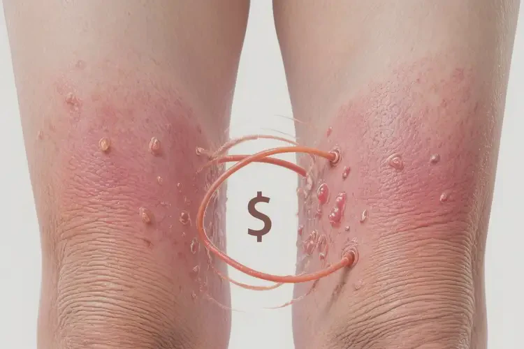 老年人大腿出濕疹能夠徹底治愈嗎(圖4)