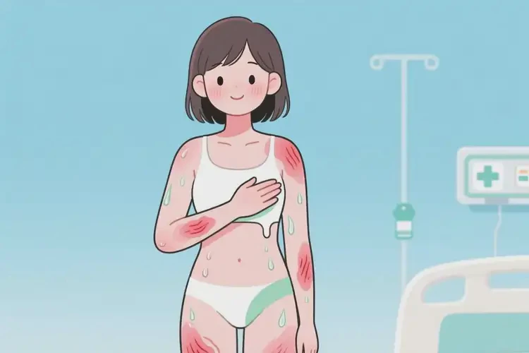 女生全身出濕疹能徹底自愈嗎(圖4)