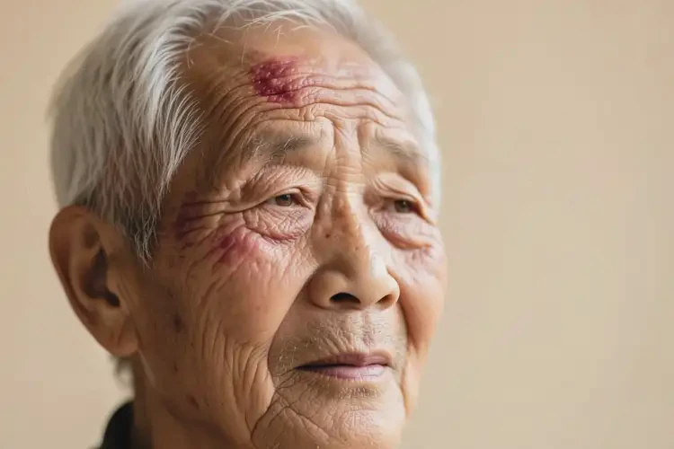 老人臉上有濕疹能靠自己自愈嗎(圖4)