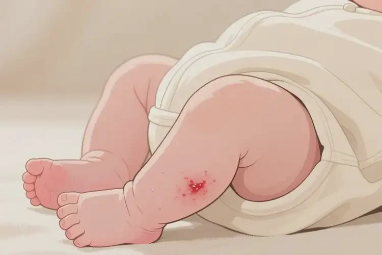 嬰兒小腿容易長濕疹能靠自己自愈嗎(圖3)