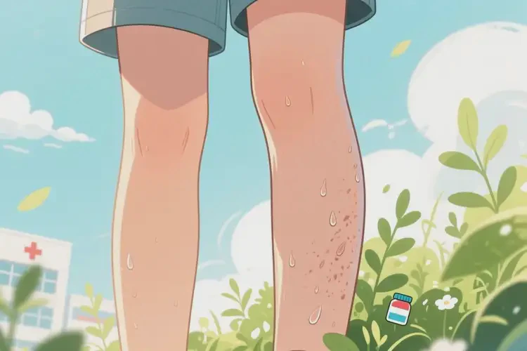 青少年小腿有湿疹不管它会自己好吗(图3)