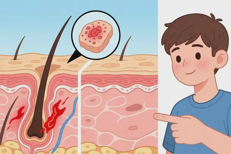 中學(xué)生面部經(jīng)常長(zhǎng)濕疹不管它會(huì)自己痊愈嗎(圖1)