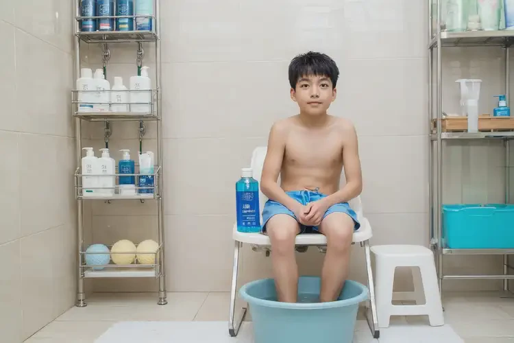 中學(xué)生小腿上出現(xiàn)濕疹能夠徹底治愈嗎(圖2)