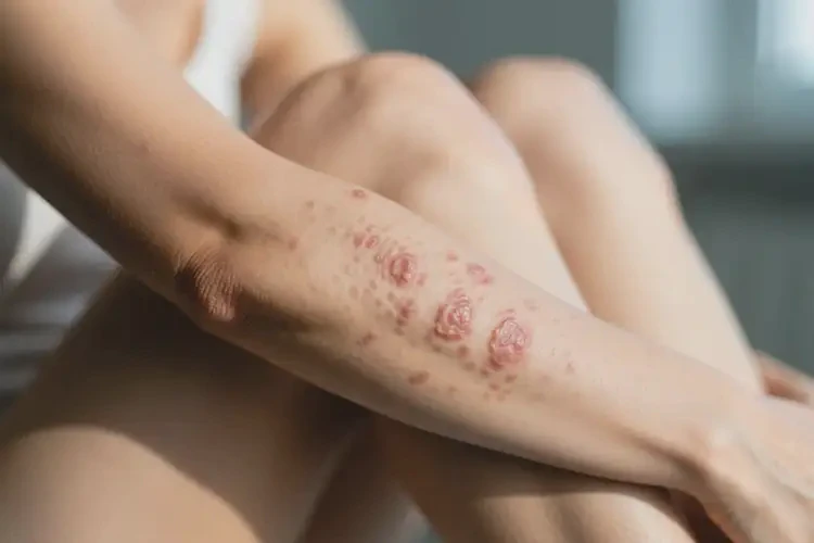 女人四肢經(jīng)常長(zhǎng)濕疹可不可以徹底自愈(圖4)