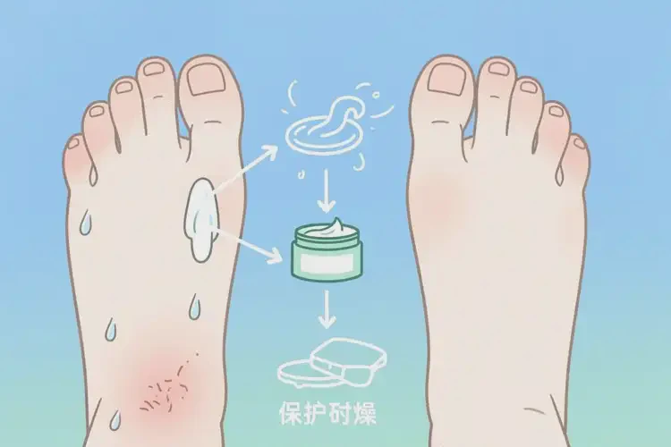 青少年腳上容易長濕疹能靠自己自愈嗎(圖3)