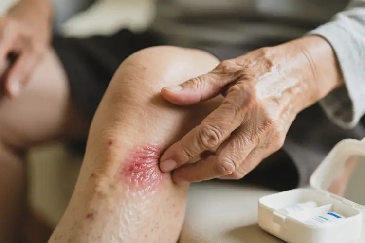 高齡老人大腿上容易起濕疹能不能徹底自愈(圖3)