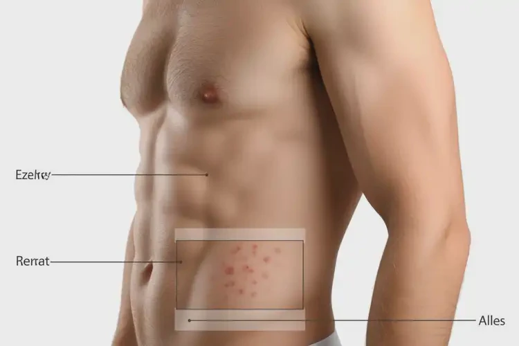 男人肚子上容易長濕疹不管它會自己痊愈嗎(圖2)