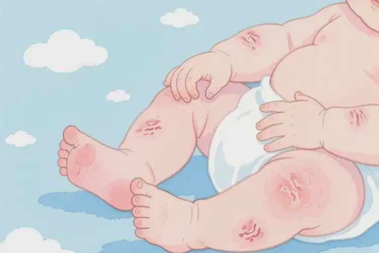 嬰幼兒四肢起濕疹可以徹底自愈嗎(圖2)