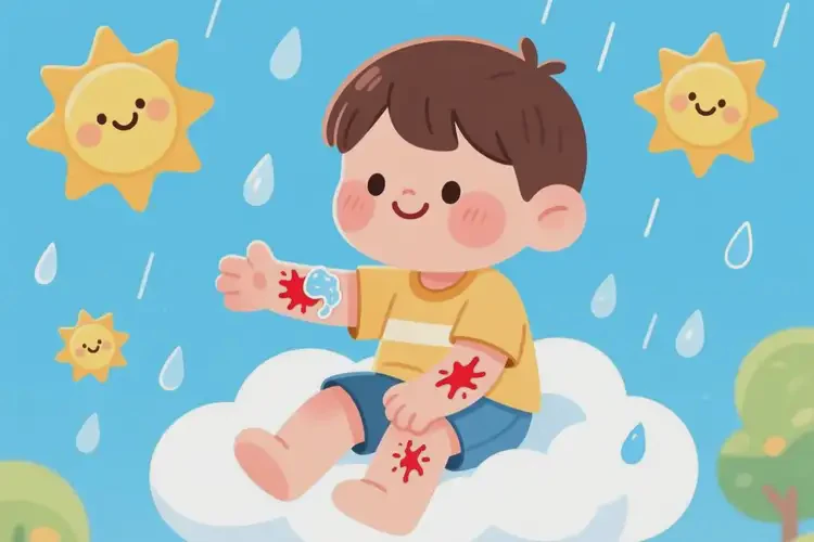 少儿手臂上容易长湿疹不管它会自己好吗(图3)