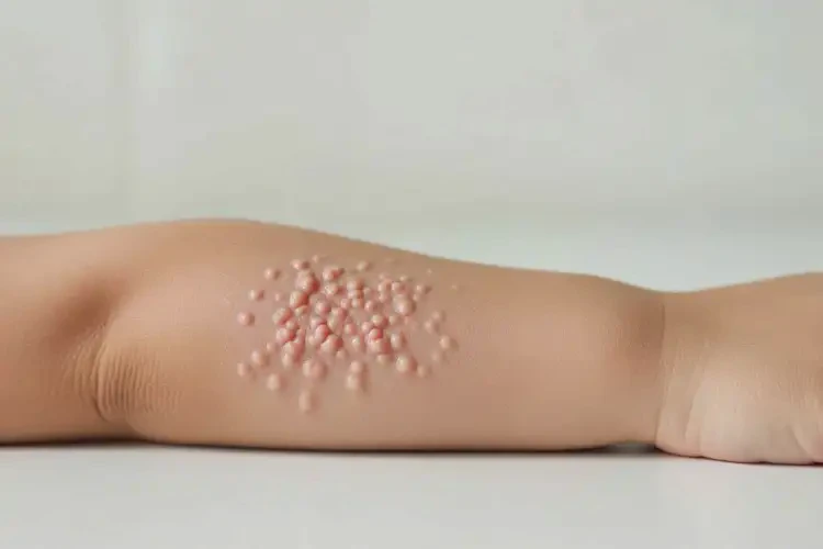 小孩手臂上出濕疹可不可以徹底自愈(圖3)