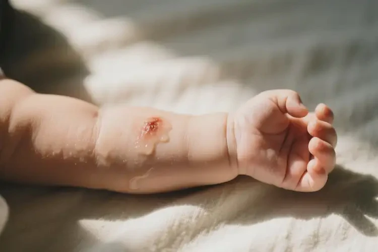 嬰兒手臂上容易長濕疹可不可以徹底自愈(圖3)
