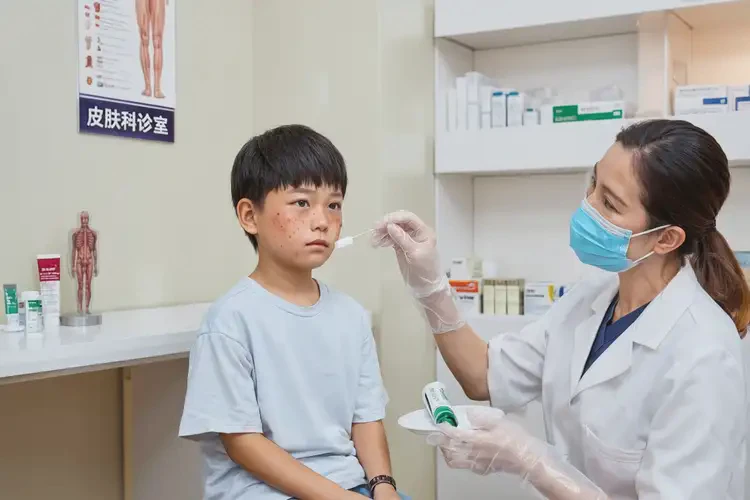 少兒面部容易起濕疹不管它會自己自愈嗎(圖2)