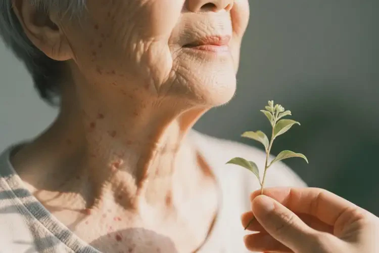 老年人脖子容易長(zhǎng)濕疹能夠徹底治愈嗎(圖3)