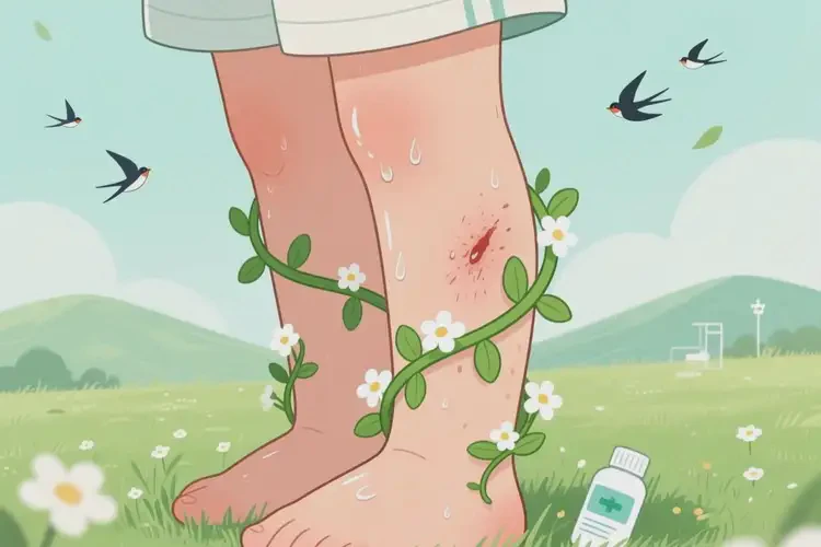 小孩小腿長(zhǎng)濕疹可不可以徹底自愈(圖1)