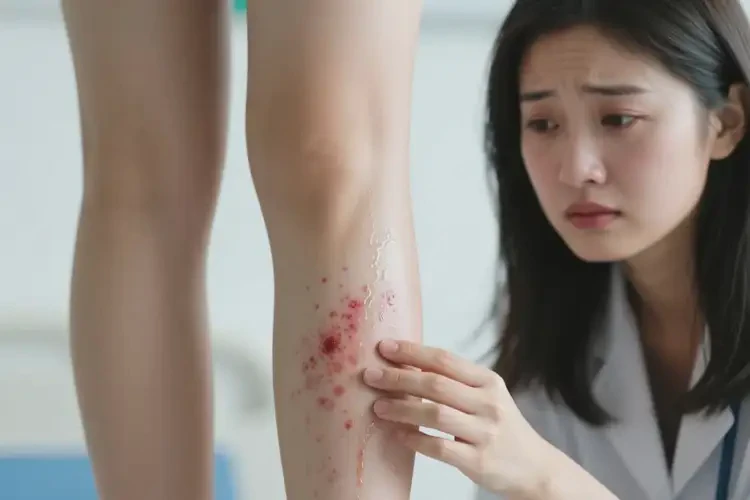 女人小腿出濕疹能不能徹底自愈(圖4)