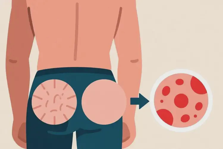 男人肛周起濕疹不管它會自己痊愈嗎(圖1)