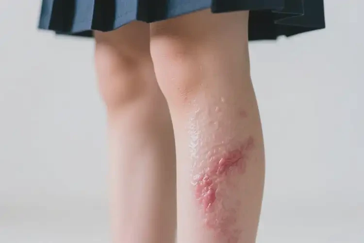 大學(xué)生小腿上偶爾長(zhǎng)濕疹不管它會(huì)自己痊愈嗎(圖3)