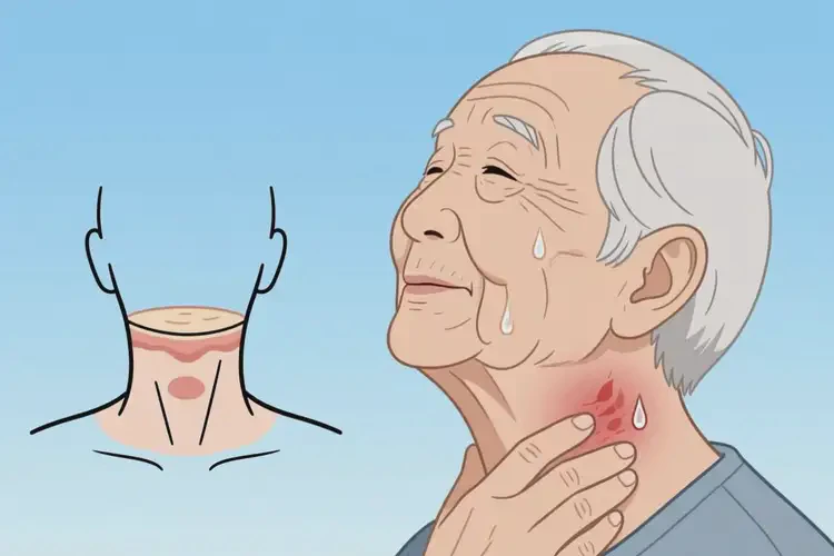 老年人脖子上經(jīng)常長(zhǎng)濕疹不管它會(huì)自己自愈嗎(圖3)