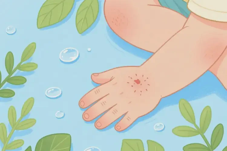 兒童身上偶爾長(zhǎng)濕疹可以徹底自愈嗎(圖4)