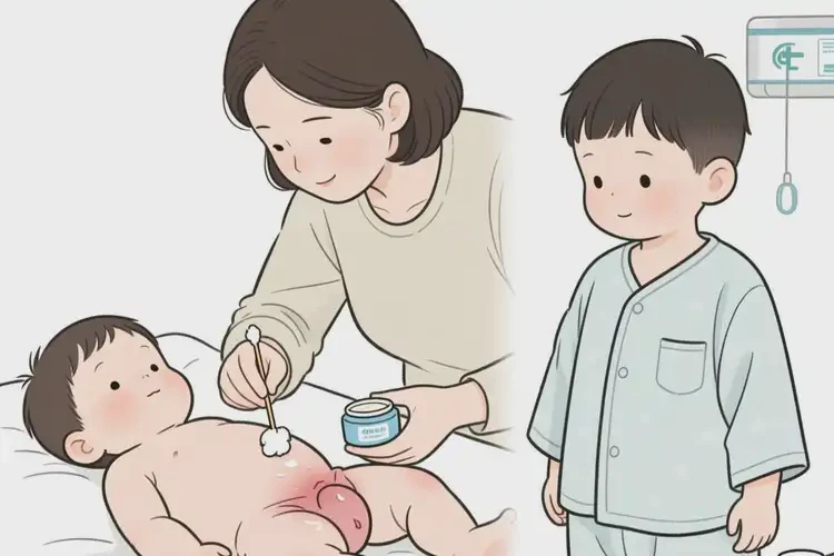 孩子肛周容易長濕疹可以徹底自愈嗎(圖2)