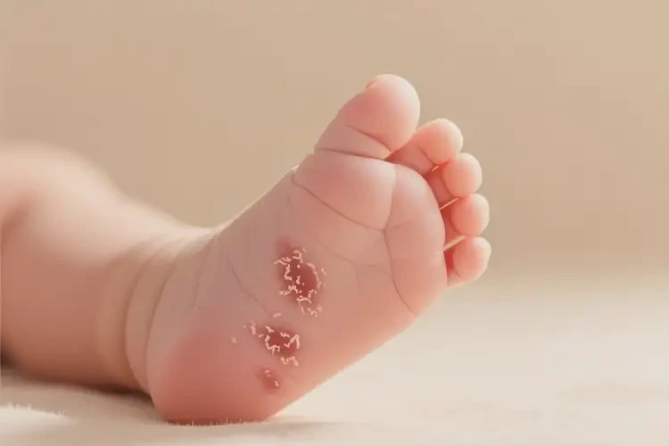 嬰幼兒腳上容易長濕疹能靠自己自愈嗎(圖4)