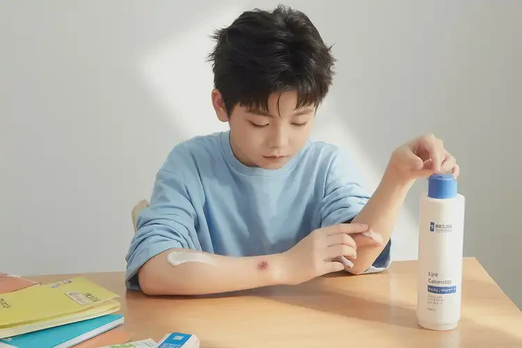 小學(xué)生手臂上起濕疹可不可以徹底自愈(圖2)
