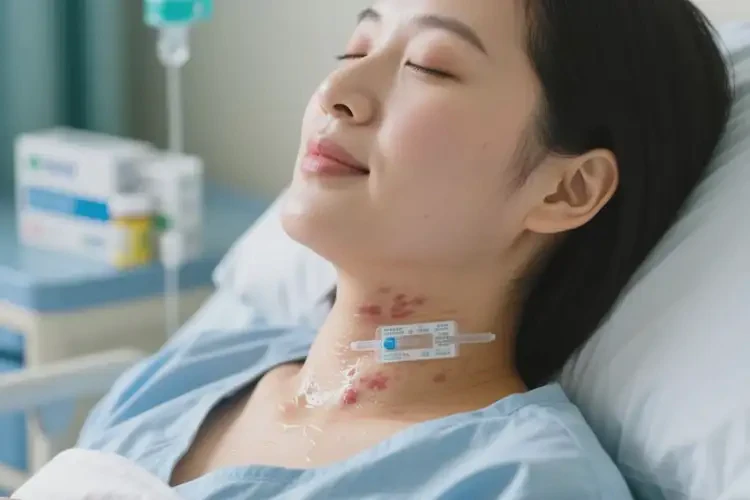 產(chǎn)婦脖子出濕疹可以徹底自愈嗎(圖2)