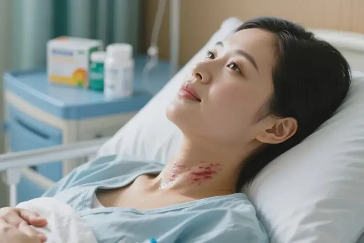 產(chǎn)婦脖子出濕疹可以徹底自愈嗎(圖3)