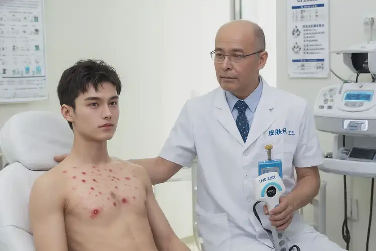 青年人臉上容易長濕疹可以徹底自愈嗎(圖2)